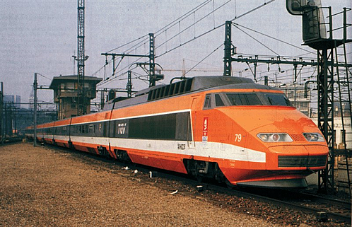 TGV Le Train Grande Vitesse 1st Generation Orange resized 600