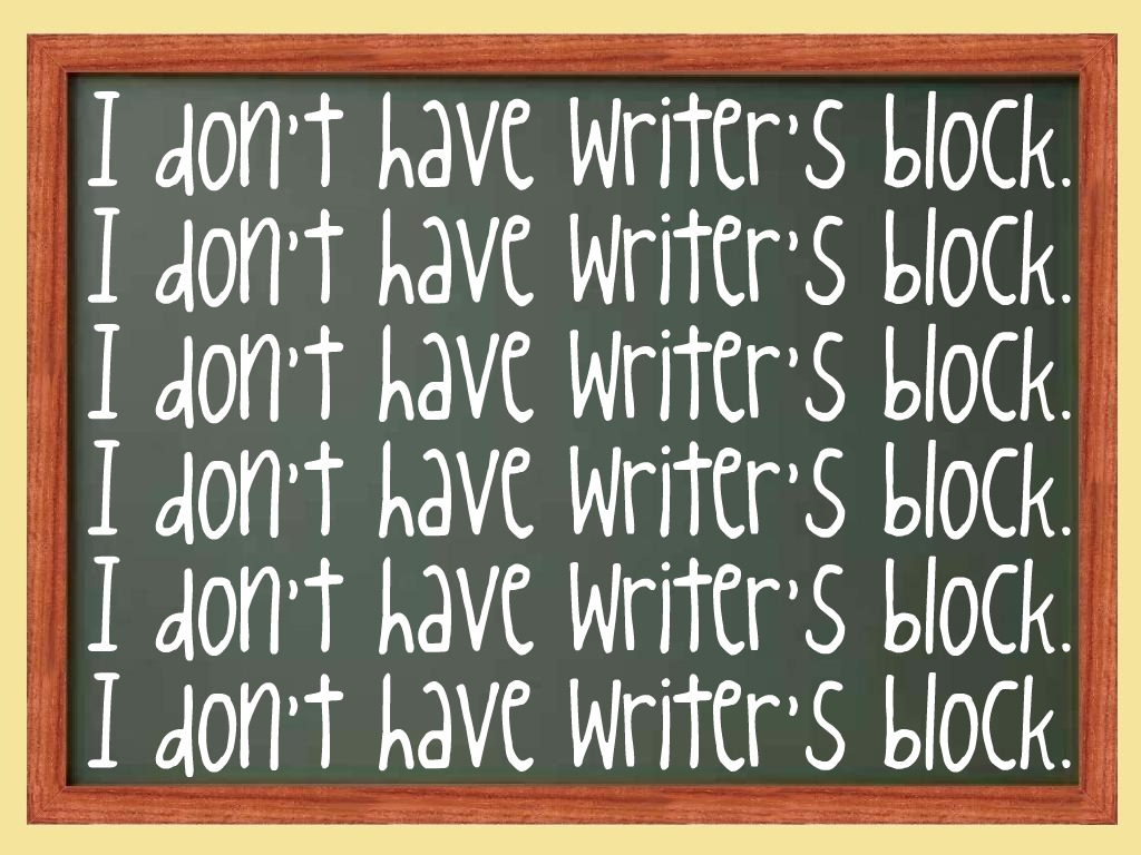 Writers block tips